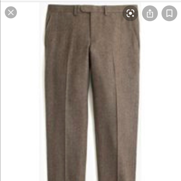 J.Crew Bowery chino Italian fabric wool pants w33